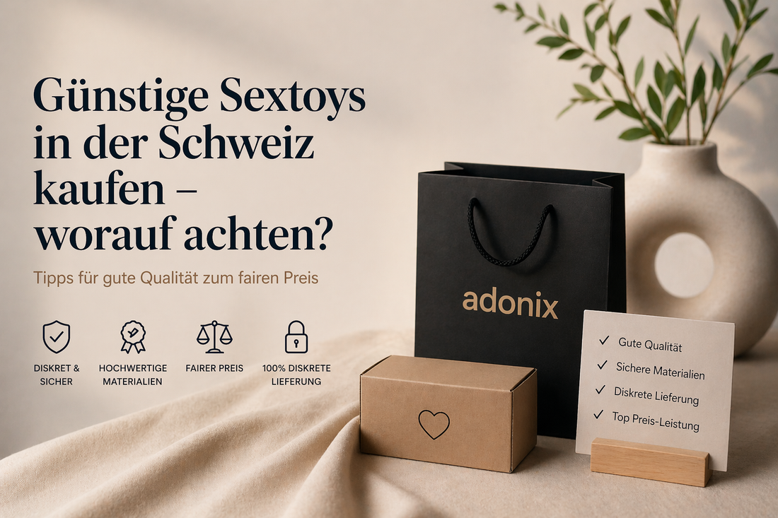 Günstige Sextoys in der Schweiz kaufen – worauf achten? (2026 Guide)