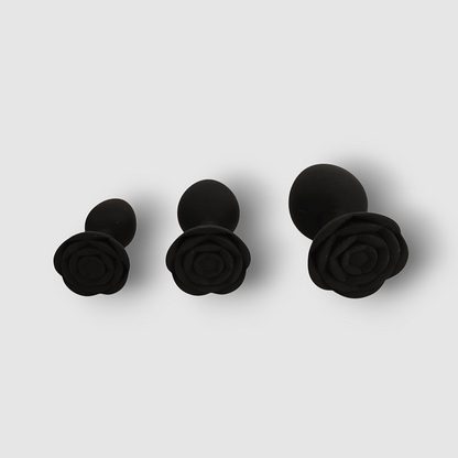 Anal Plug Rose Schwarz