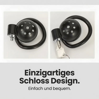 HoldMe Cage – Keuschheitskäfig mit 5 Ringen