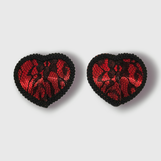 Silky Heart Nippel Cover